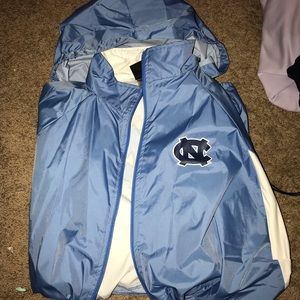 UNC rain coat